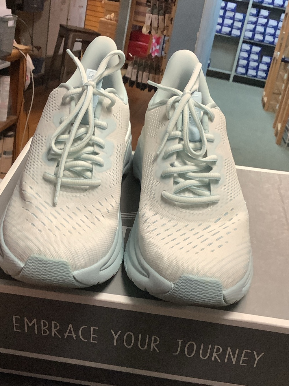 Dansko used Light Blue Women's Athletic Sneakers